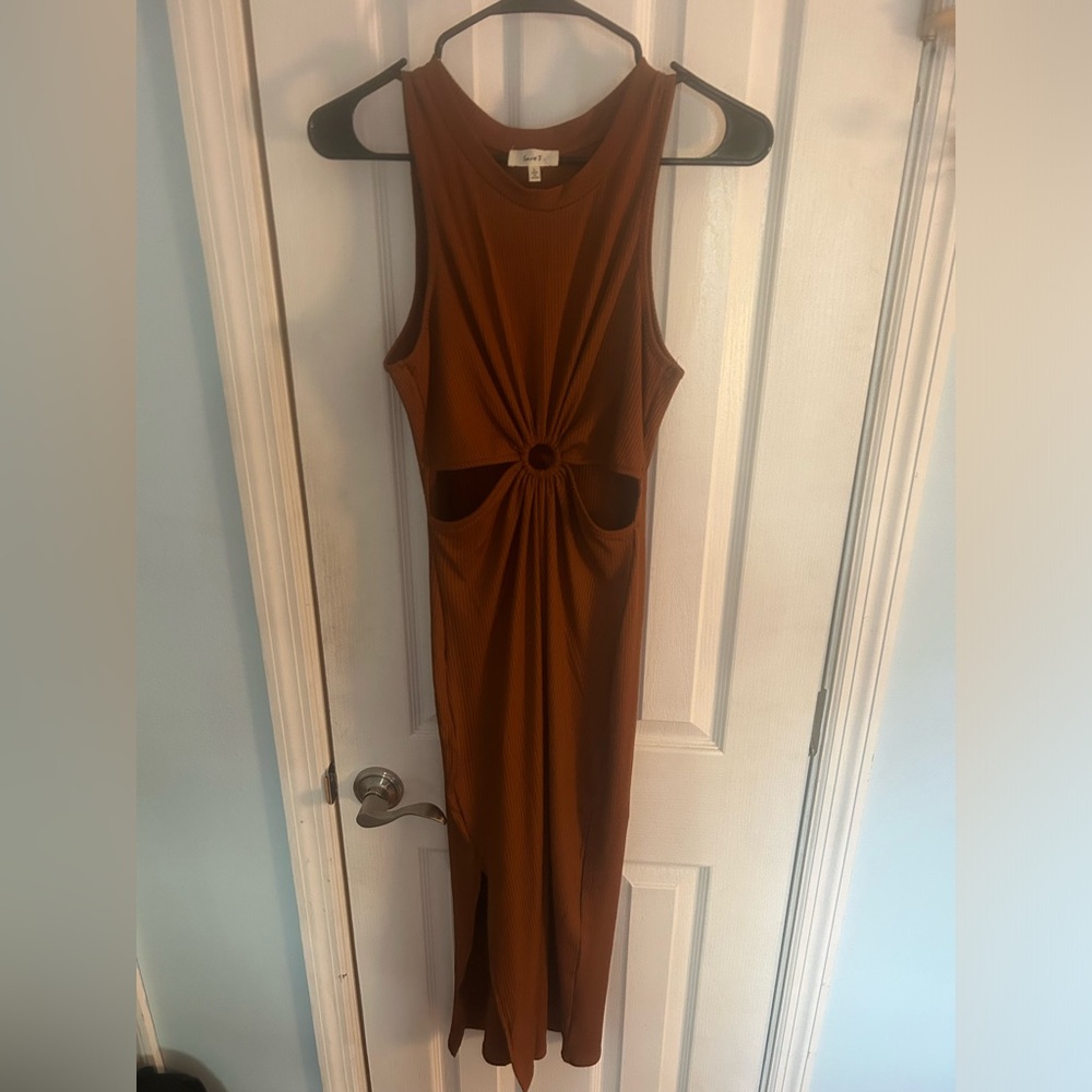 Midi Cut Out Dress